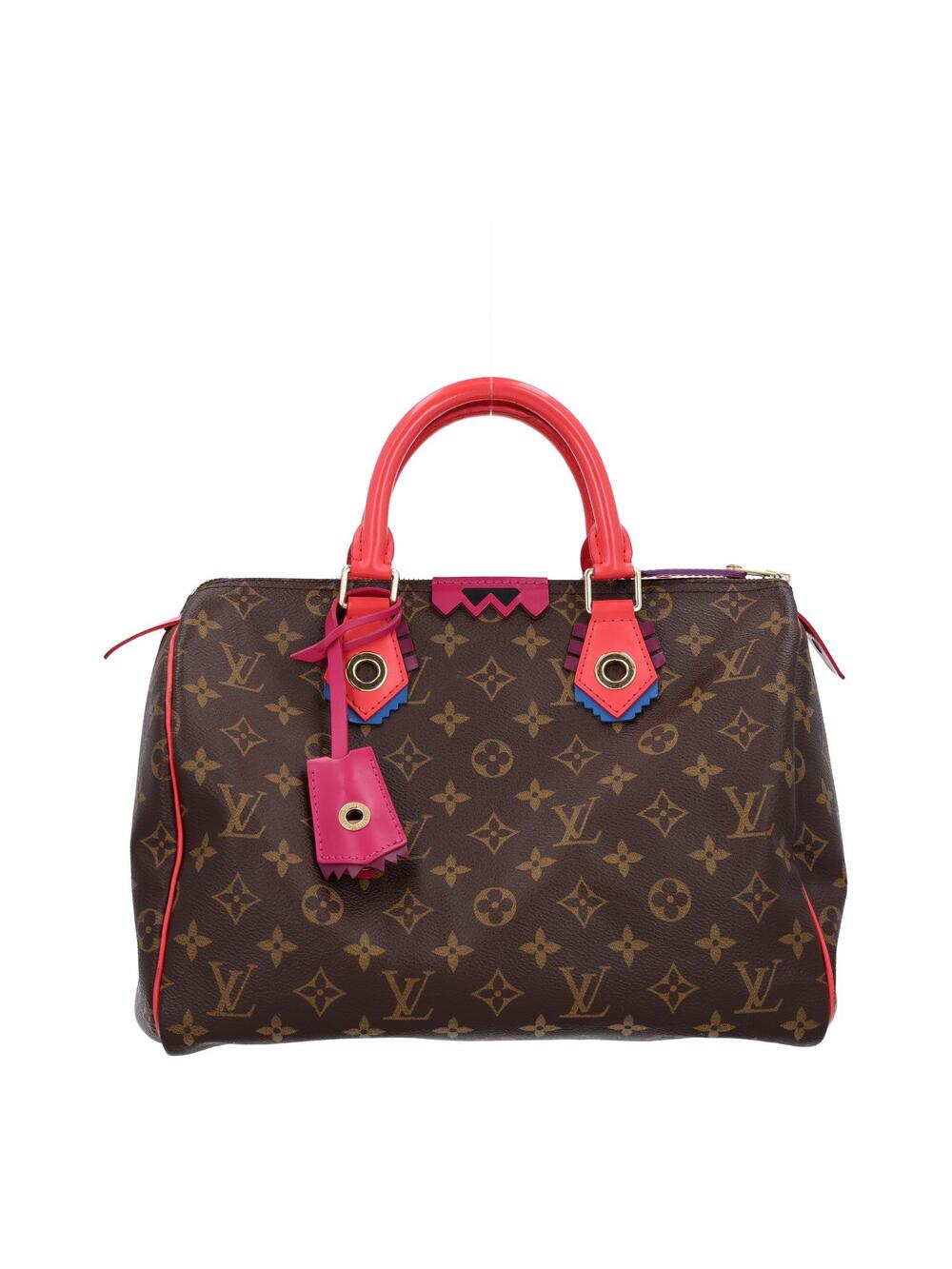 Louis Vuitton Totem Speedy 30 Magenta #359162L12B
